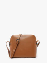 Cross Body Tas Caviar Leder Milano Oranje caviar CA240614